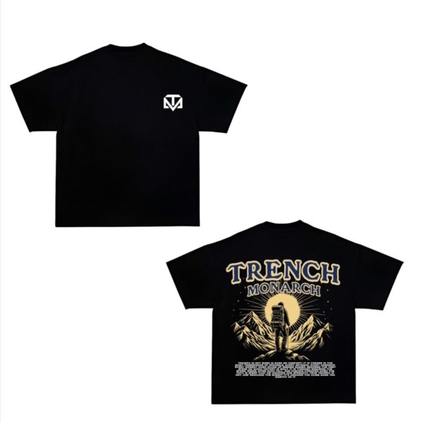 Trench Monarch Logo Print T-Shirt